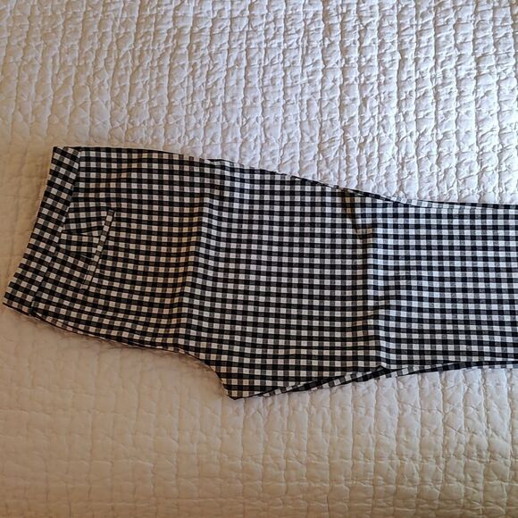 Talbot's Chatham Ankle 14P Pull On Gingham Pants - Picture 8 of 15